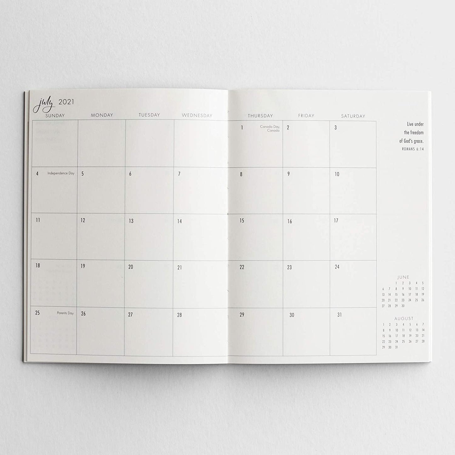 2021 16 Month Planner: Grace