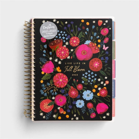 2022 18 Month Planner: Full Bloom