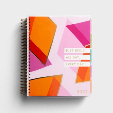 2022 18 Month Planner: Just Jesus