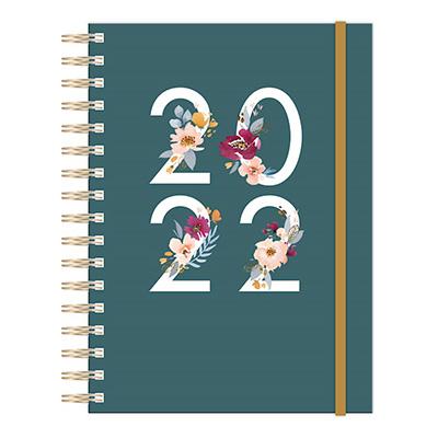 2022 12 Month Planner: Floral