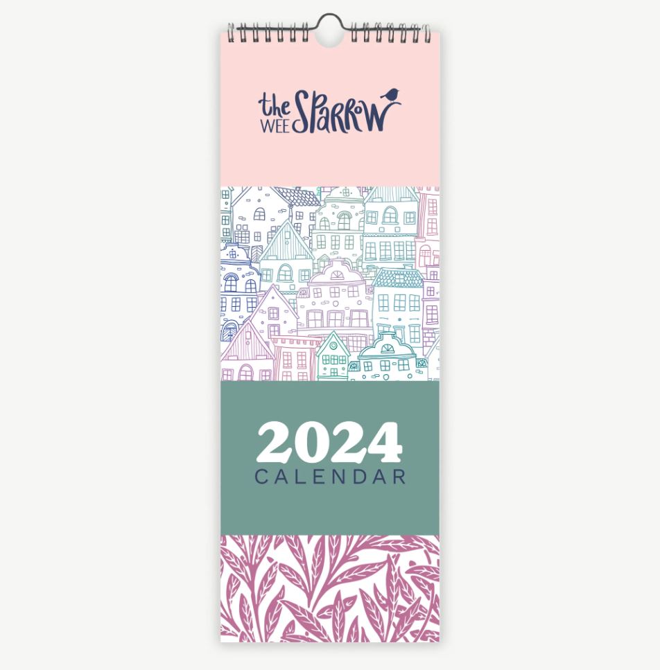 The Wee Sparrow 2024 Calendar Slimline ETCEvents