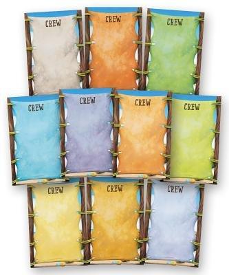 Shipwrecked Crew Signs (Pack of 10)