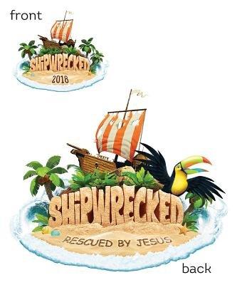 Shipwrecked Iron-On Transfers (Pack of 10)