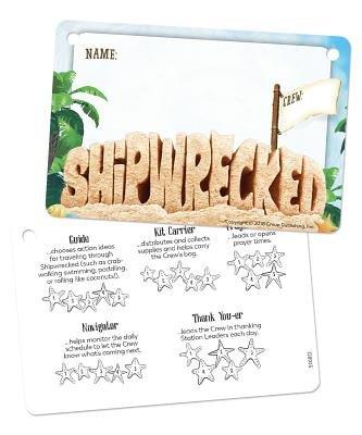 Shipwrecked Name Badges (Pack of 10)