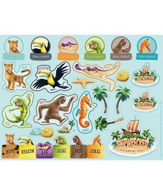 VBS Shipwrecked Sticker Sheets (Pack of 10)