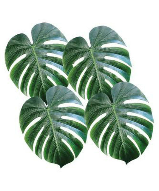 Fabric Palm Leaves (Pack of 4)