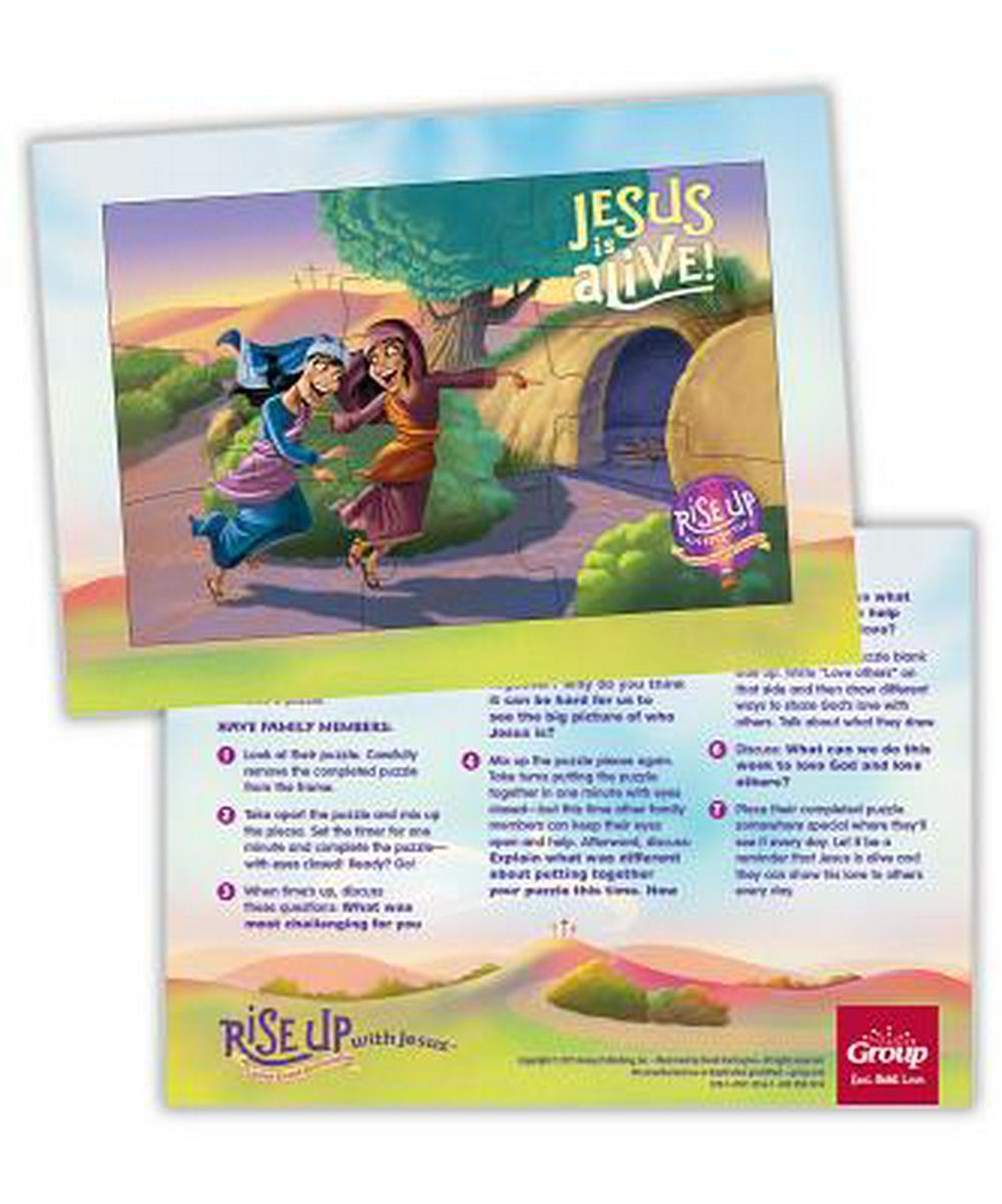 Rise Up With Jesus Puzzle
