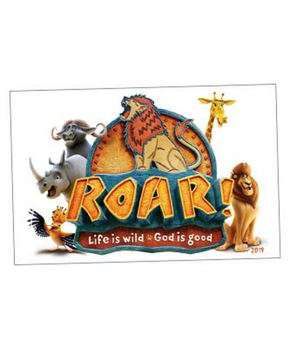 Roar Iron-On Transfers (pack of 10)