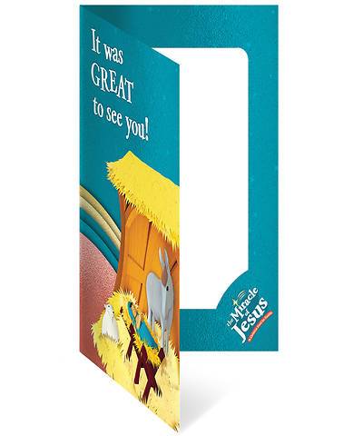 Miracle of Jesus Foto Frame (pack of 10)