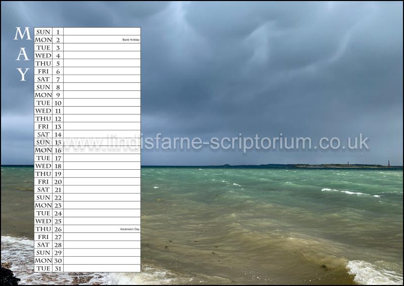 2022 Holy Island Moments Calendar