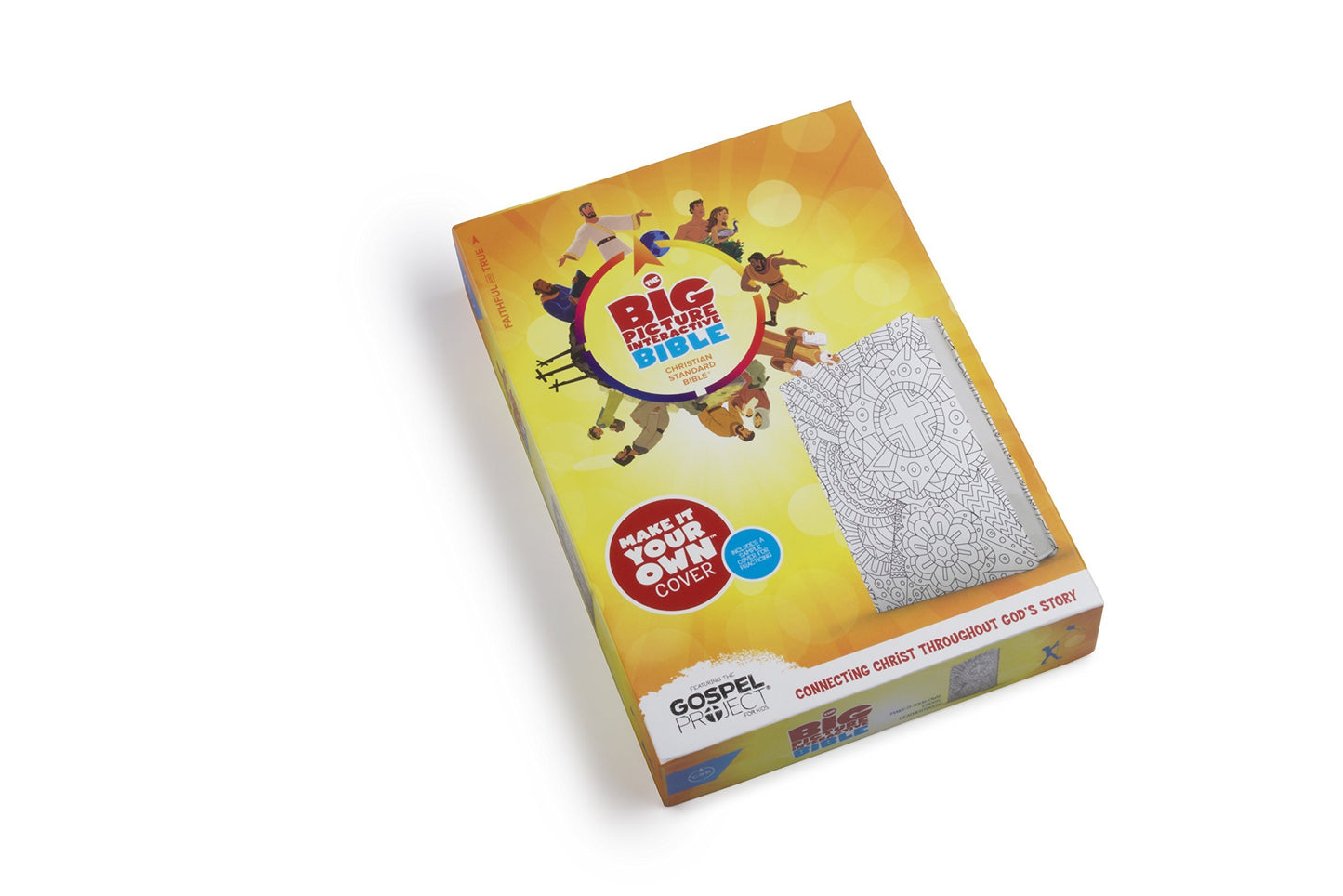 The CSB Big Picture Interactive Bible, Make-It-Your-Own Cross LeatherTouch