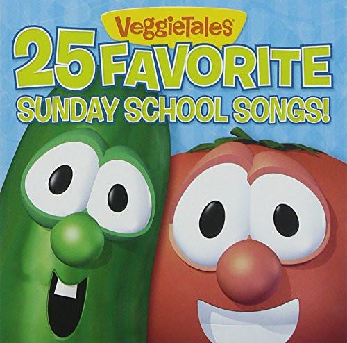25 Favourite Sunday Schools Songs CD - VeggieTales - Re-vived.com