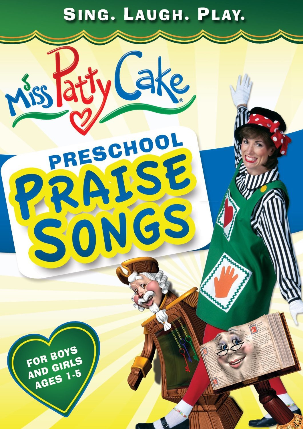 PreSchool Praise Songs DVD - Miss PattyCake - Re-vived.com