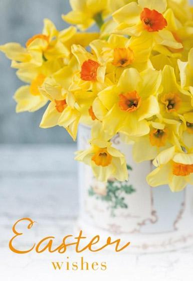 Easter Cards: Easter Wishes (Pack of 5)