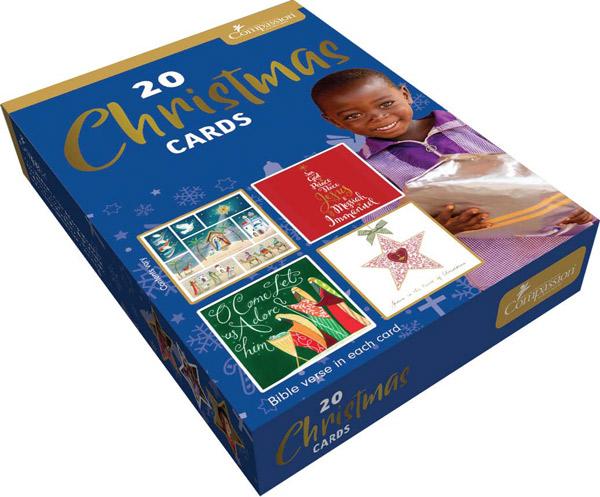 Compassion Premium Boxed Christmas Cards (Box of 20)