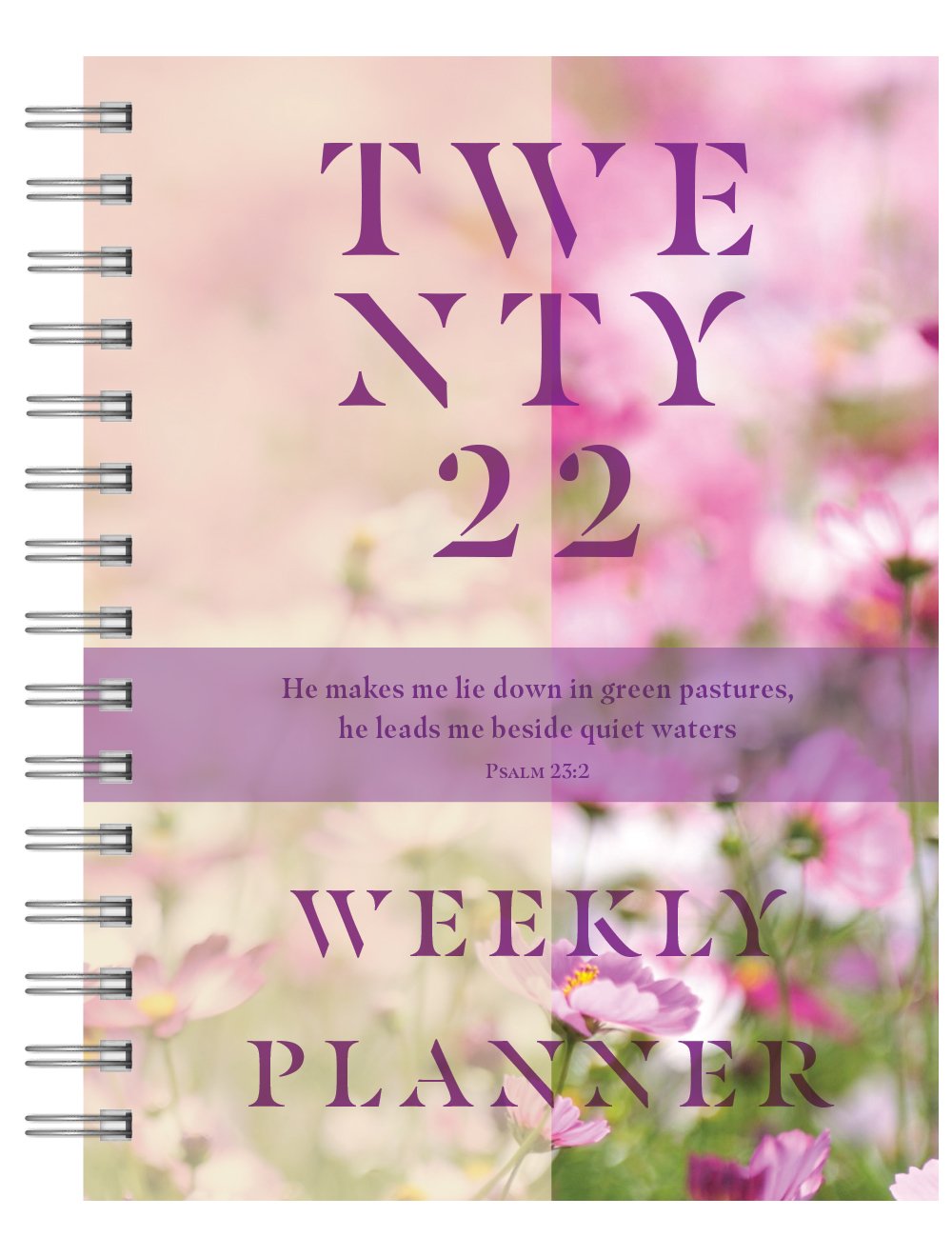 2022 Weekly Planner: Floral