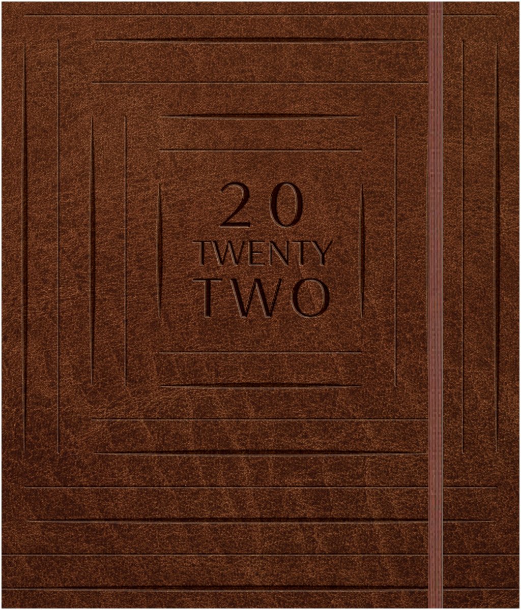 2022 Daily Planner: Brown