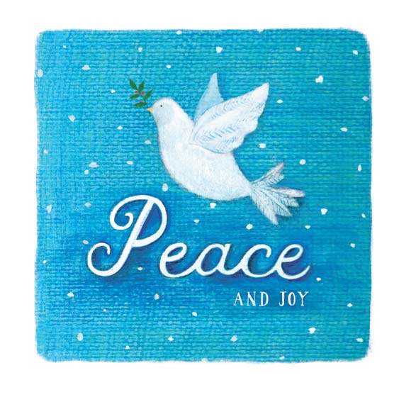 Charity Christmas Cards: Peace and Joy (pack of 10)