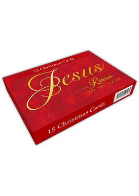 Jesus Is The Reason Boxed Christmas Cards (Box of 15)
