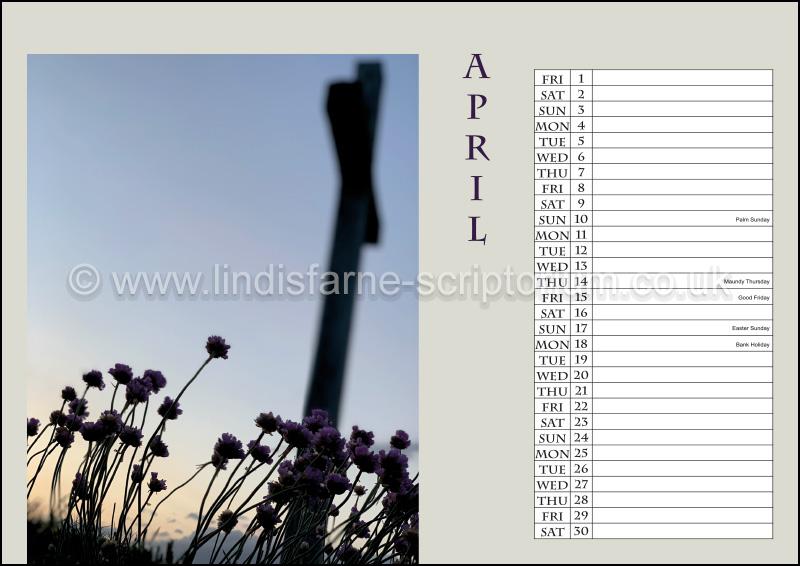 2022 Holy Island Moments Calendar