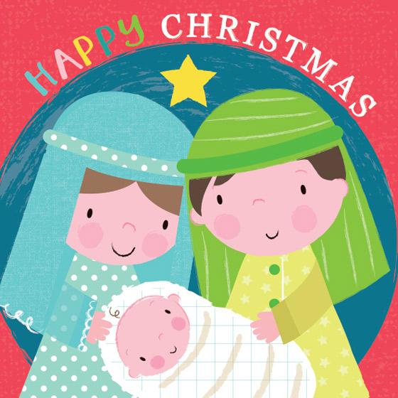 Compassion Charity Assorted Christmas Cards - 3 Designs (Pack of 18)