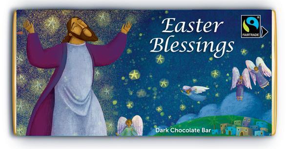 Easter Blessings Dark Chocolate Bar