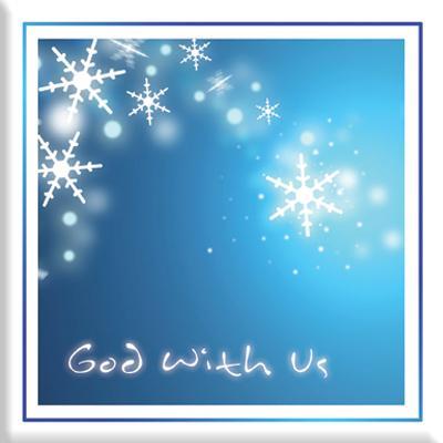 God With Us Christmas Magnet