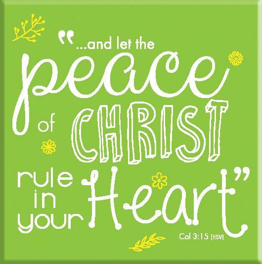Peace of Christ Magnet