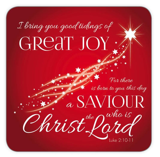 Great Joy Christmas Coaster