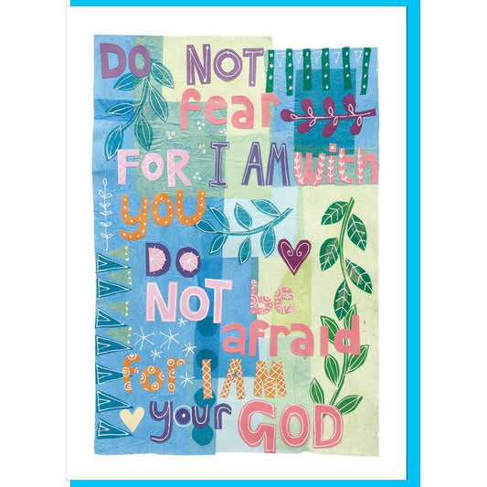 I am with you Greetings Card