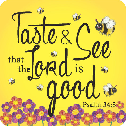 Taste and see Coaster