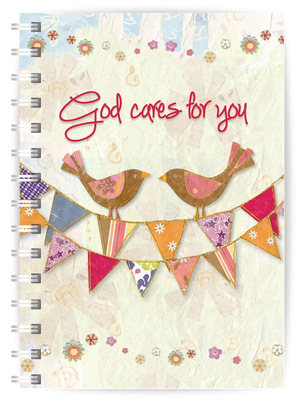 God Cares A5 notebook