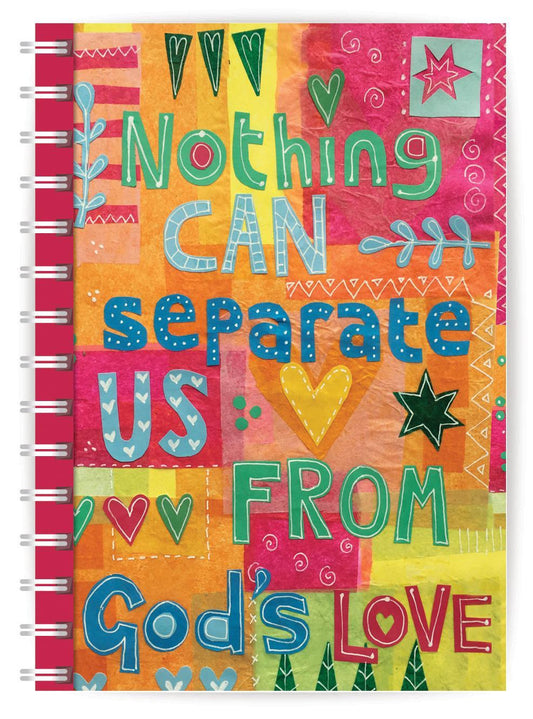 Nothing can separate us A5 notebook