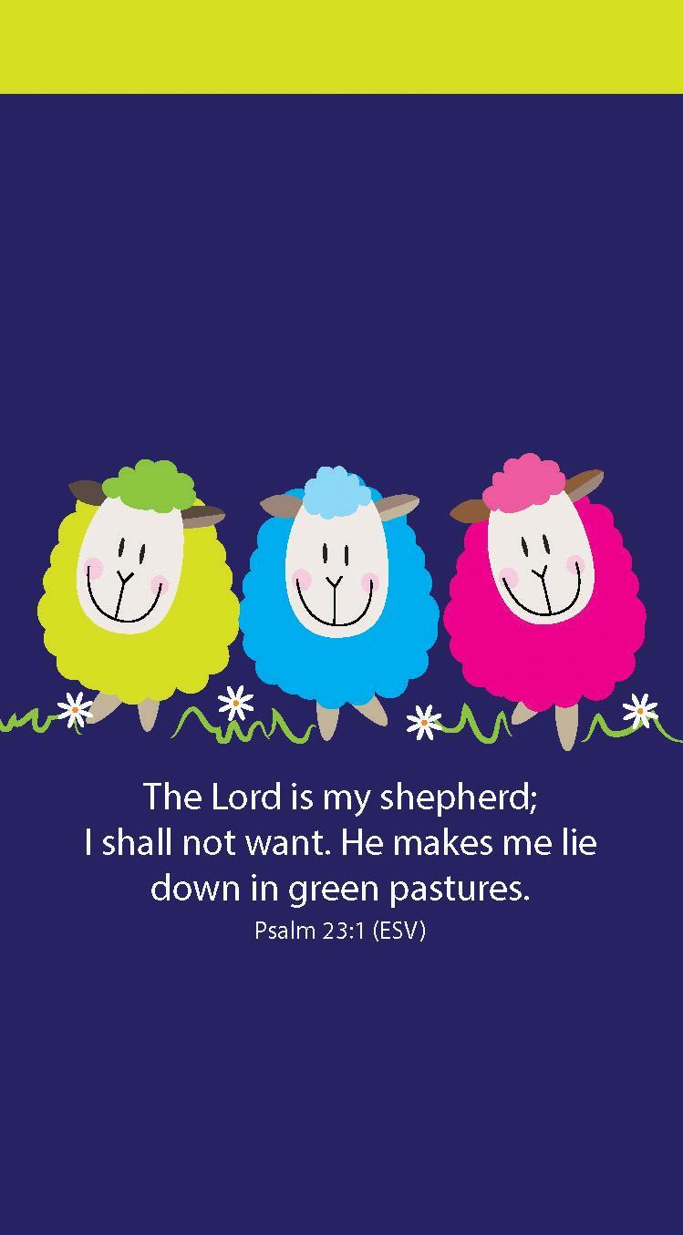 The Lord is my Shepherd Jotter Notepad