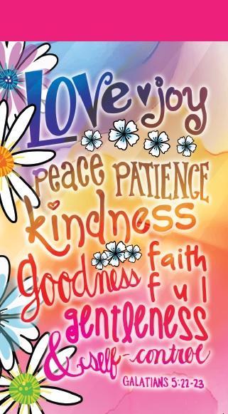 Fruit of the Spirit jotter notepad