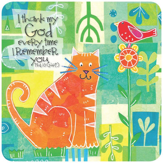 I thank my God coaster