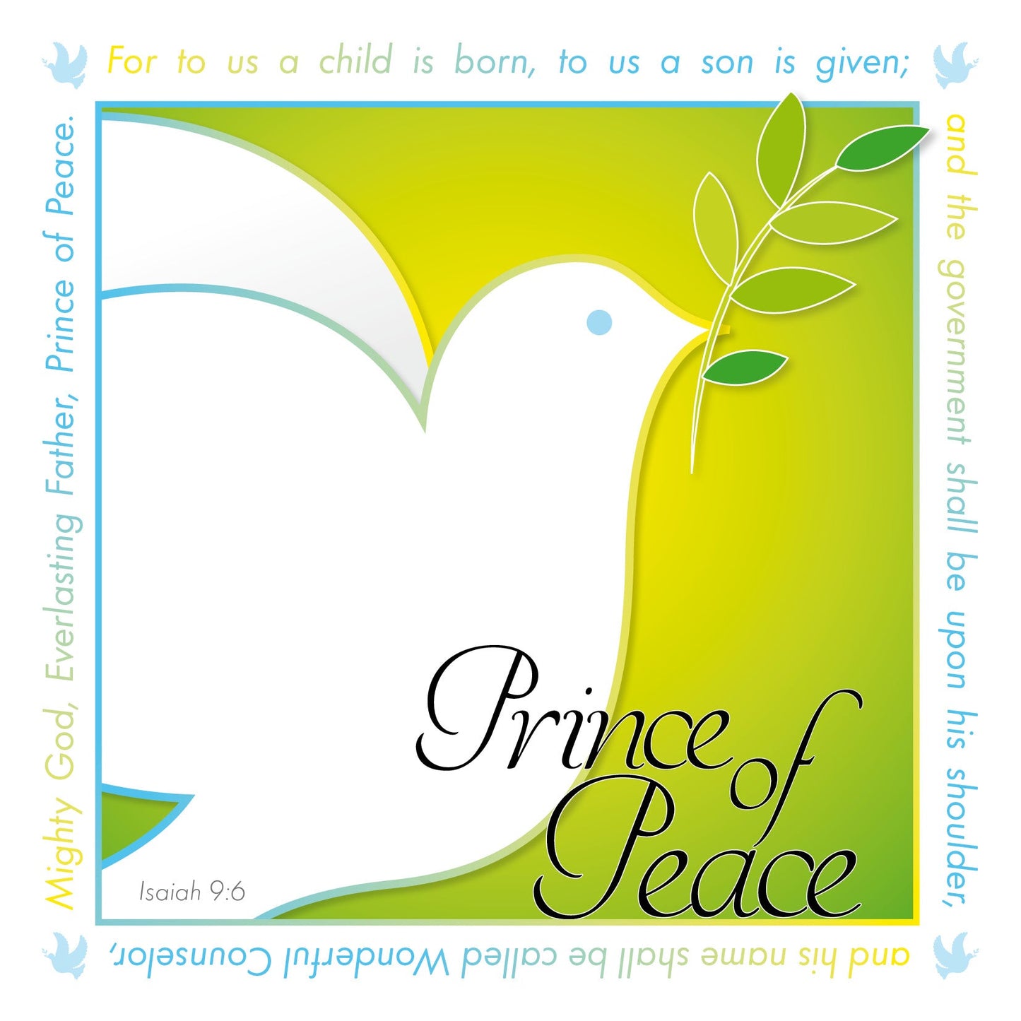 Prince of Peace Christmas Cards (Pack of 10)