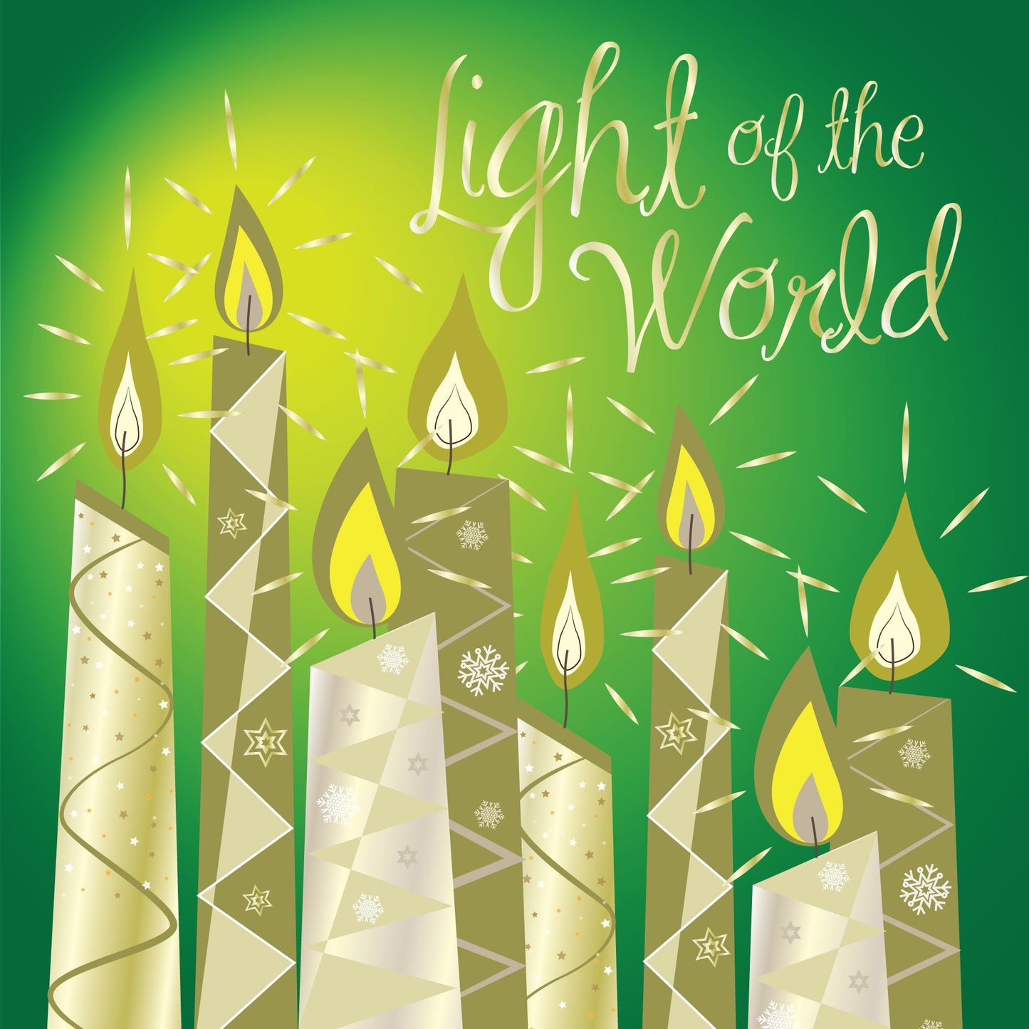 Light of the World Luxury Christmas Cards (Pack of 10)