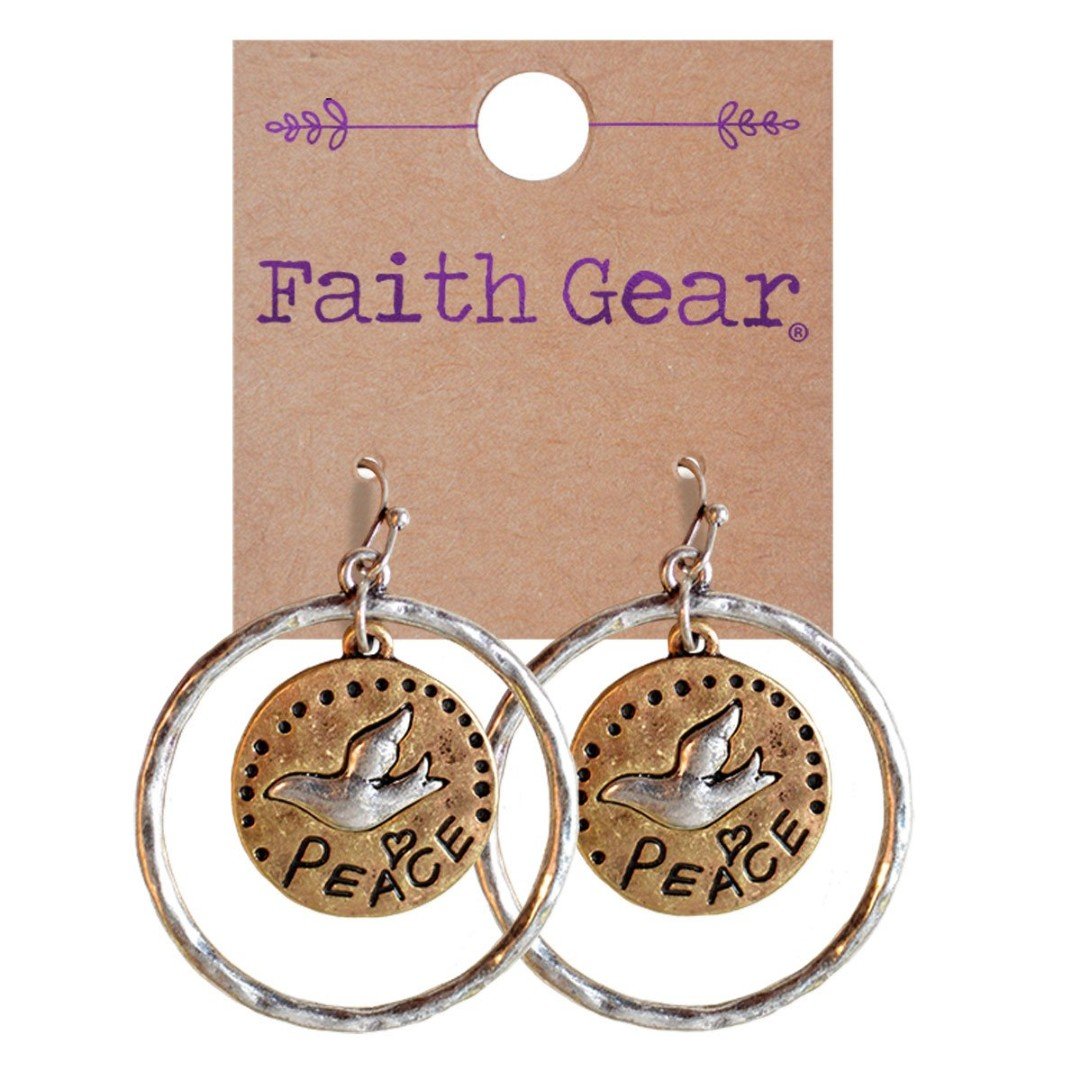 Faith Gear Women's Earrings - Peace