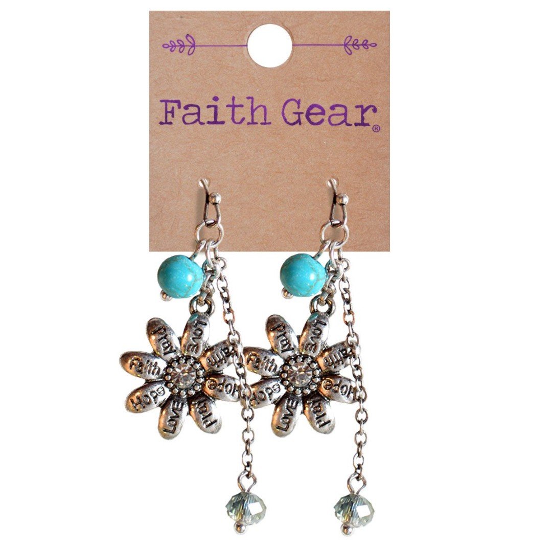 Faith Gear Women's Earrings - Flowers