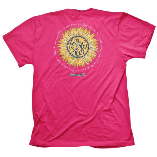 Cherished Girl Son Flower T-Shirt, Medium