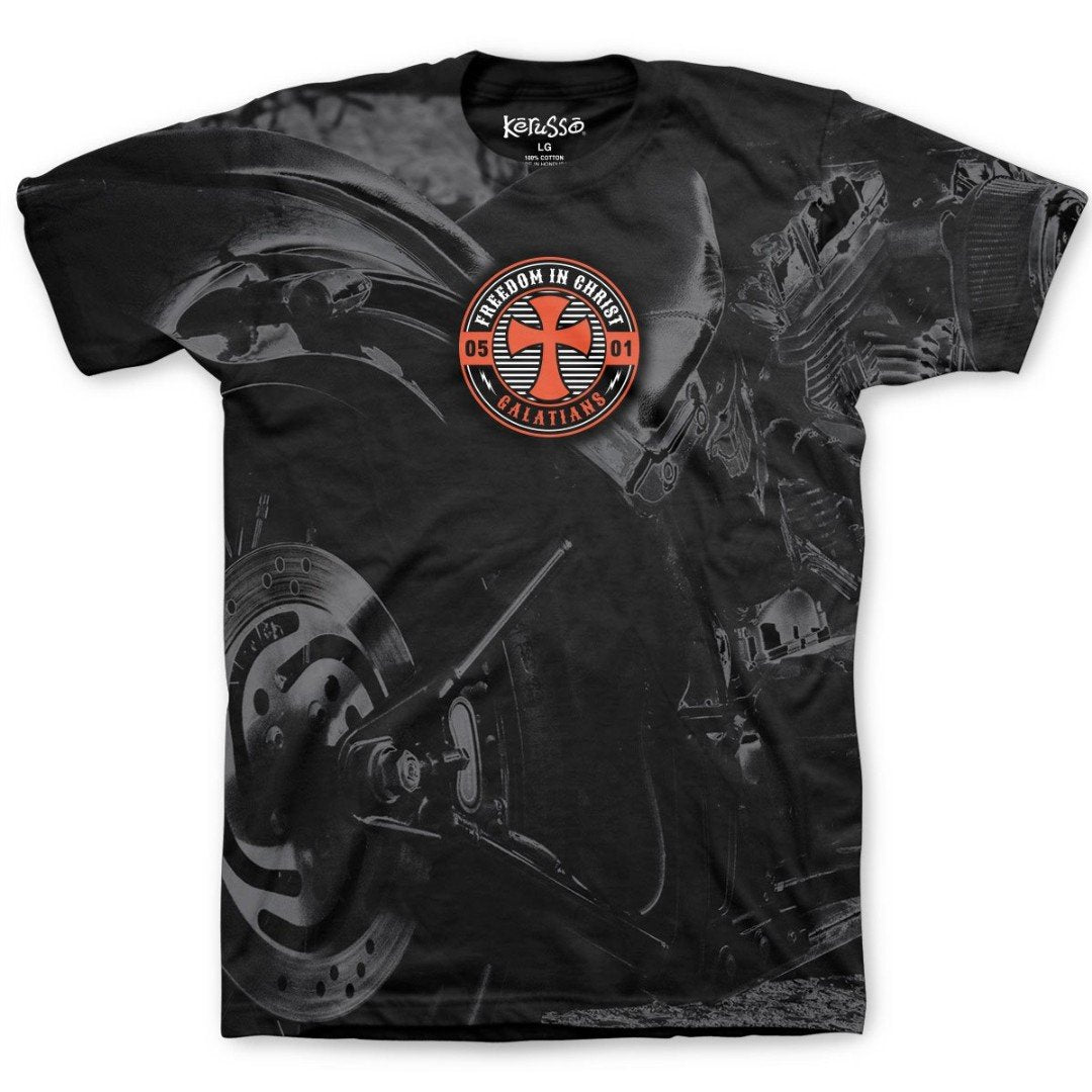 Motorcycle T-Shirt, 2XLarge