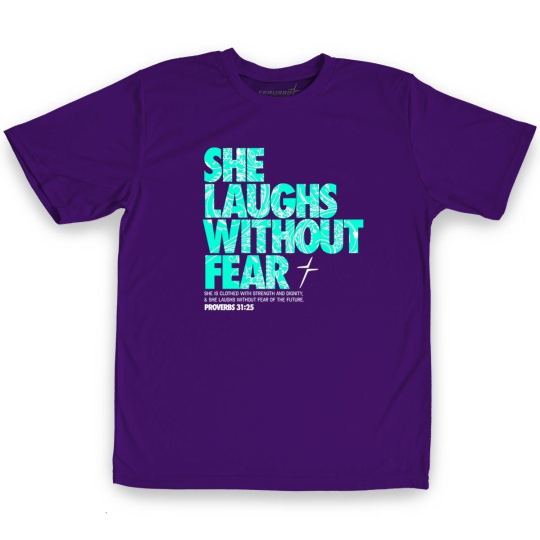 She Laughs Kids Active T-Shirt, Medium