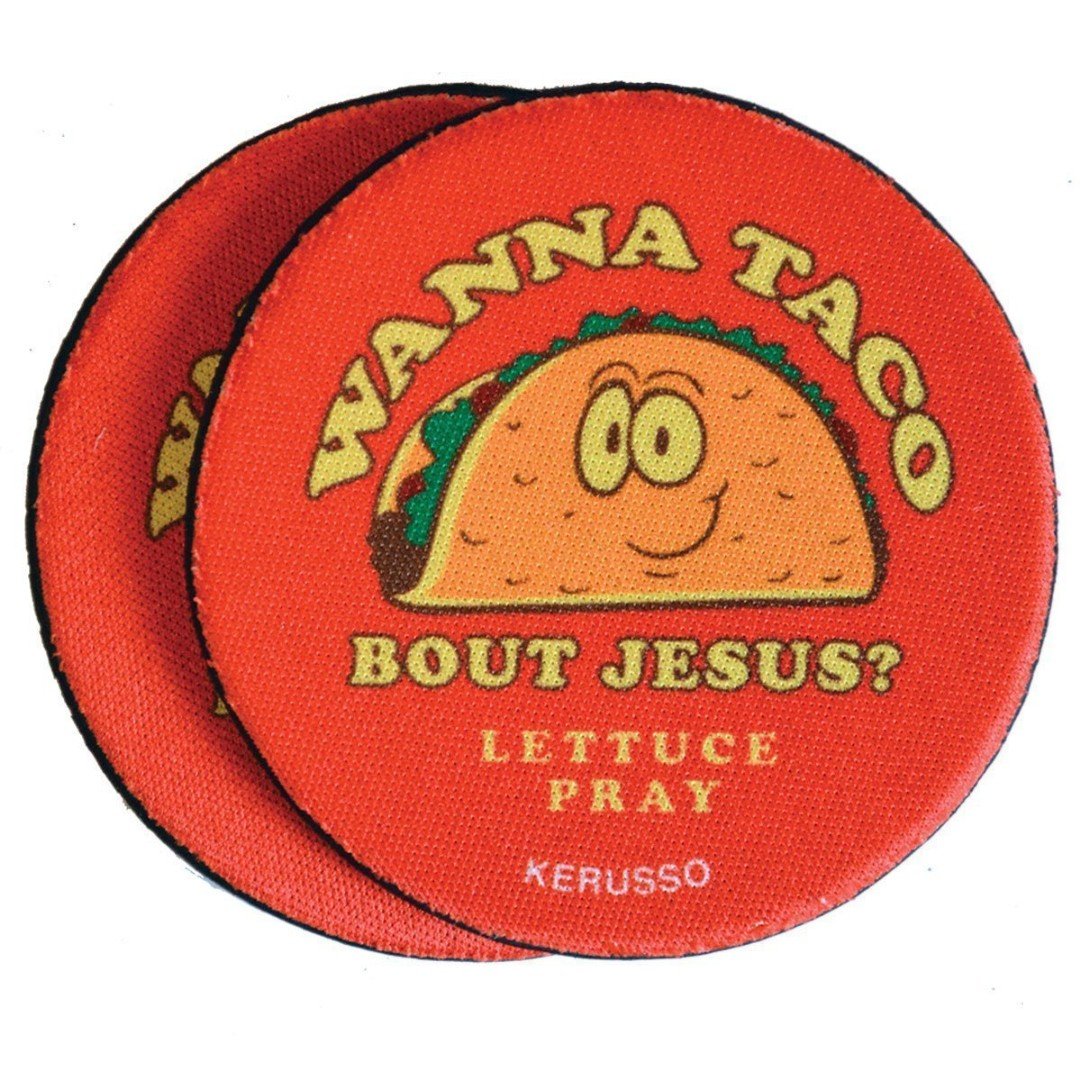 Wanna Taco Auto Coaster (2-pack)