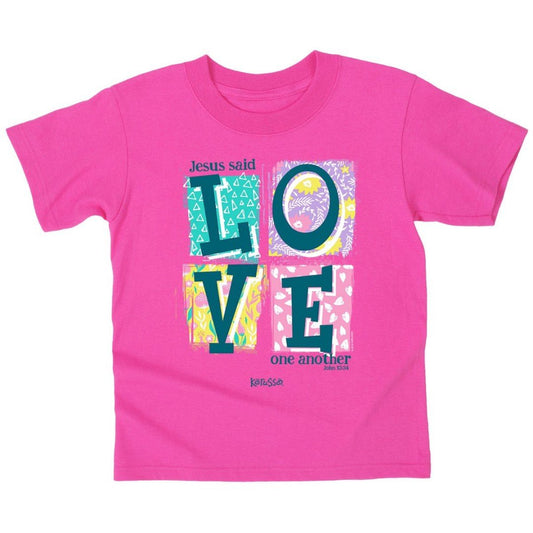 Love Blocks Kids T-Shirt, 5T