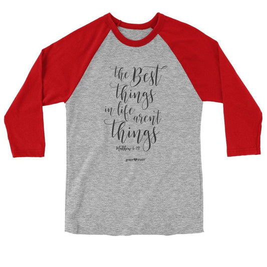 Best Things Raglan T-Shirt, 2XLarge