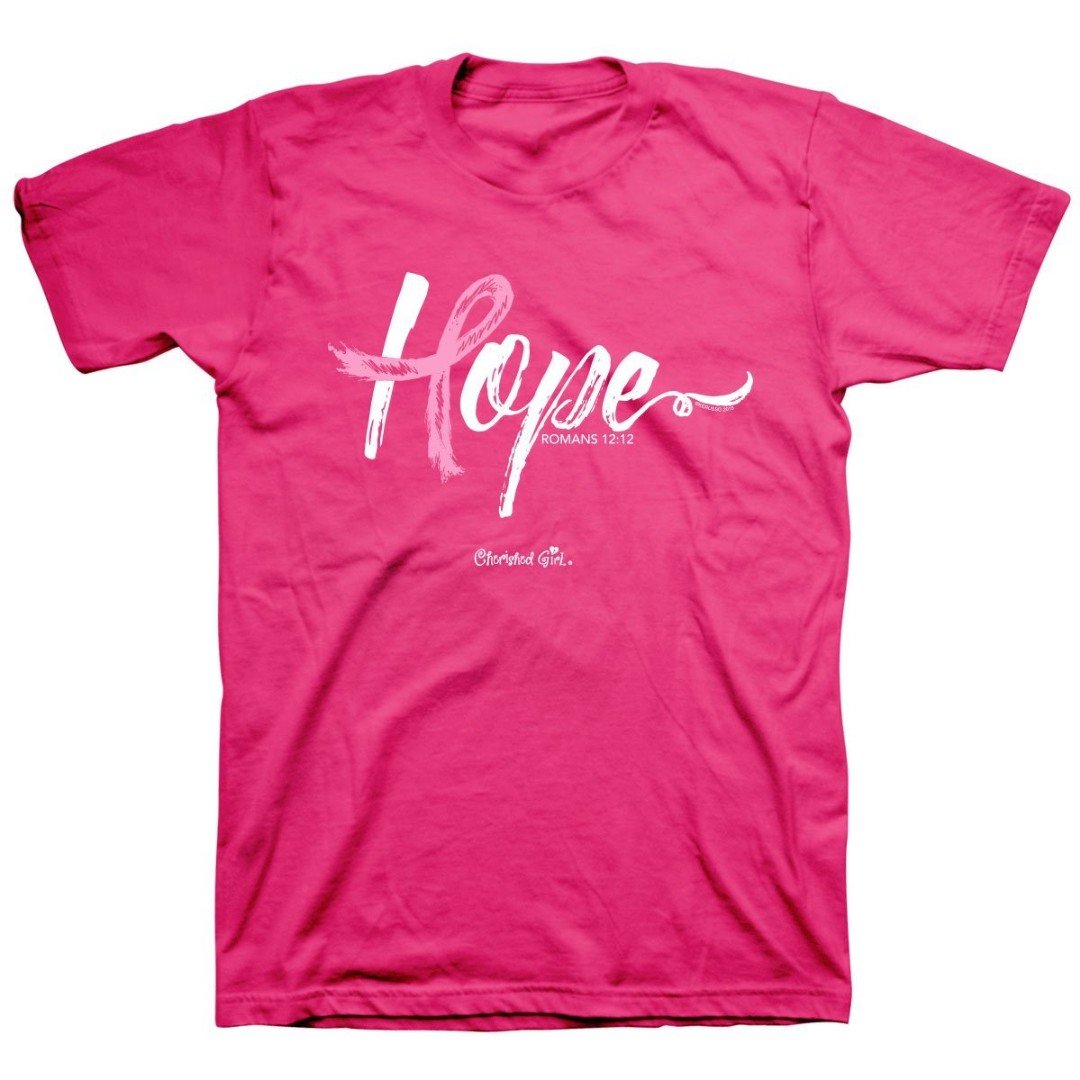 Hope Ribbon T-Shirt, 4XLarge