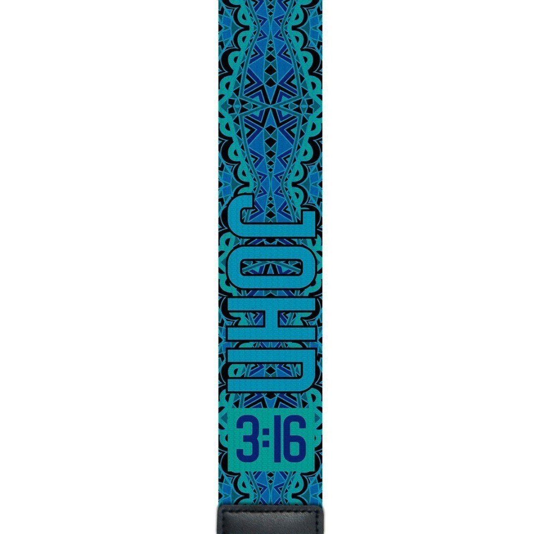 John 3:16 Guitar Strap