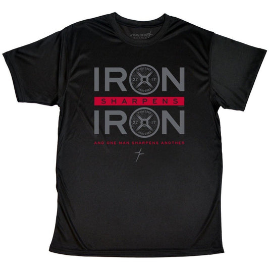 Sharpens Weights Mens Active T-Shirt, Small