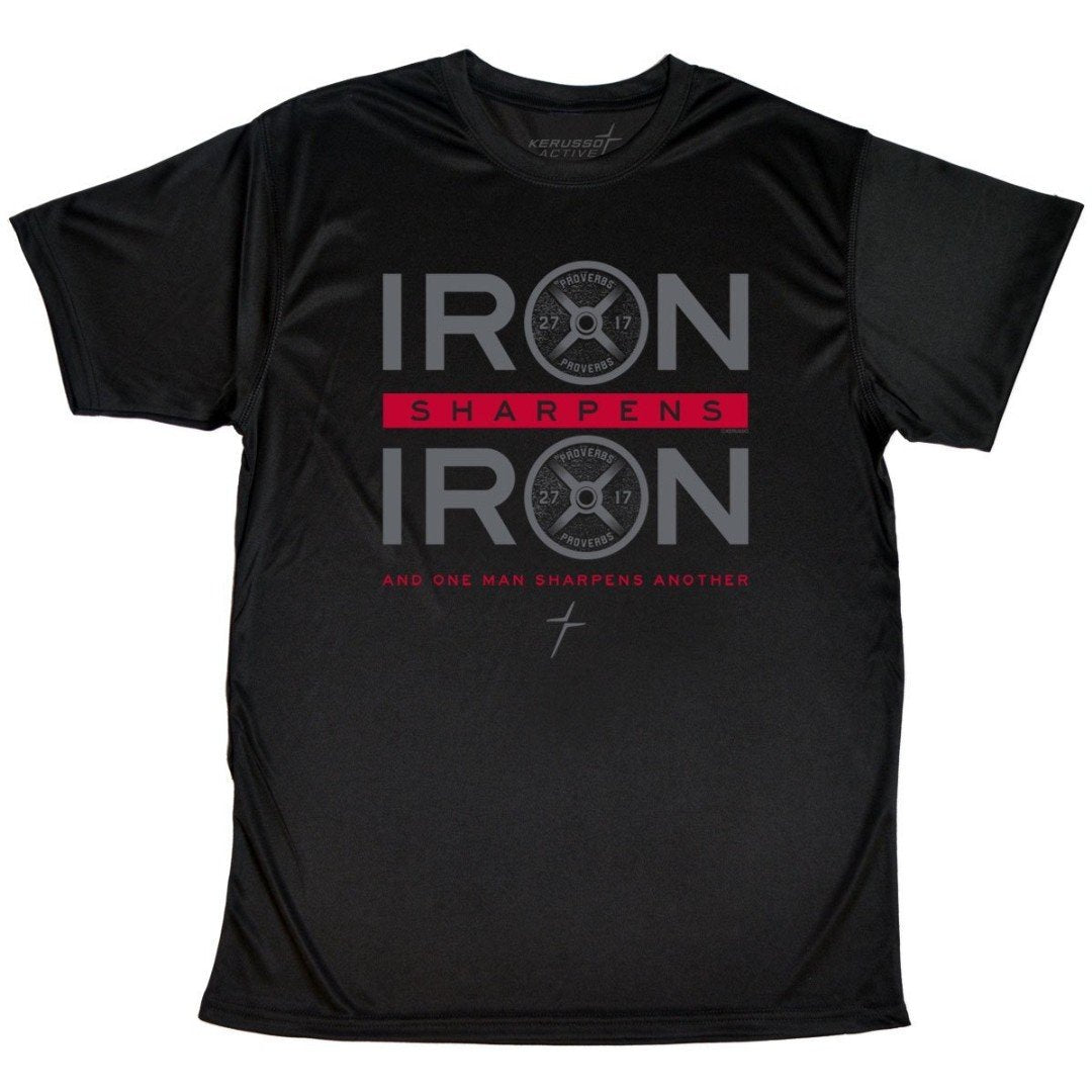 Sharpens Weights Mens Active T-Shirt, 2XLarge